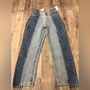 Tilly's Blue Denim Jeans Girls NWT BlankNYC Jeans Size 8 2 Toned MSRP $56